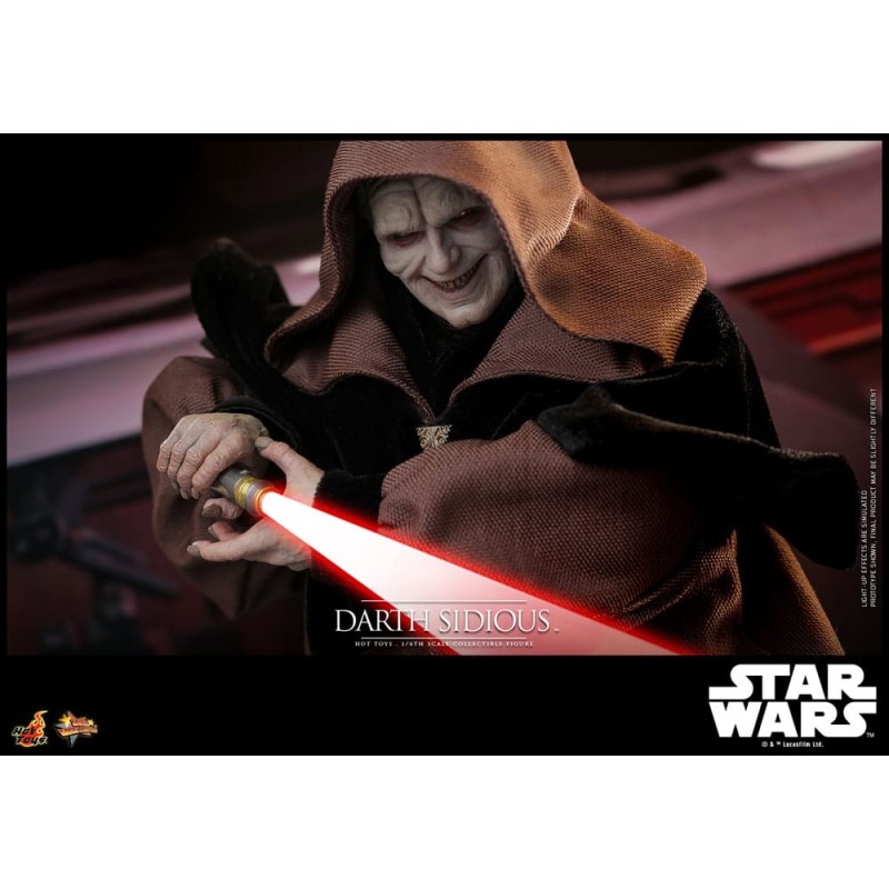 Hot Toys Star Wars: Darth Sidious 1:6 Scale Action Figure