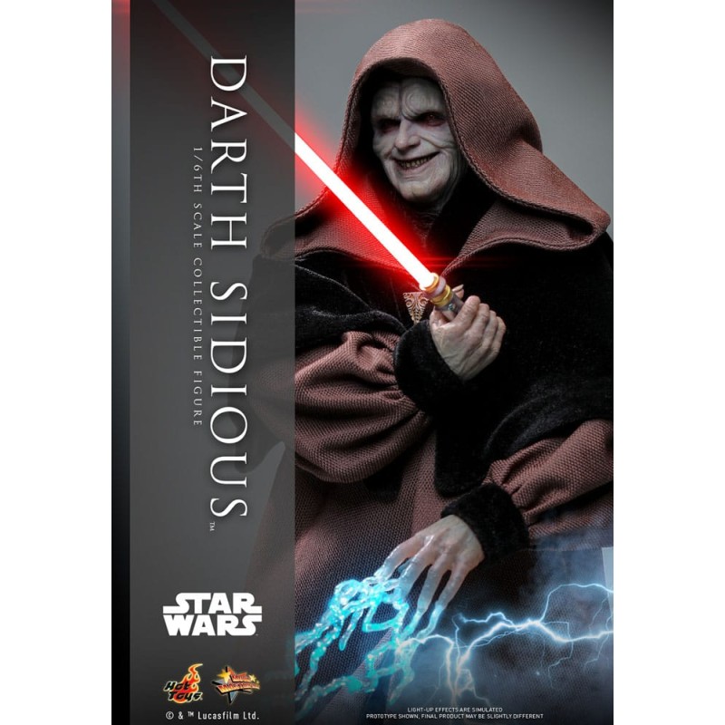 Hot Toys Star Wars: Darth Sidious 1:6 Scale Action Figure