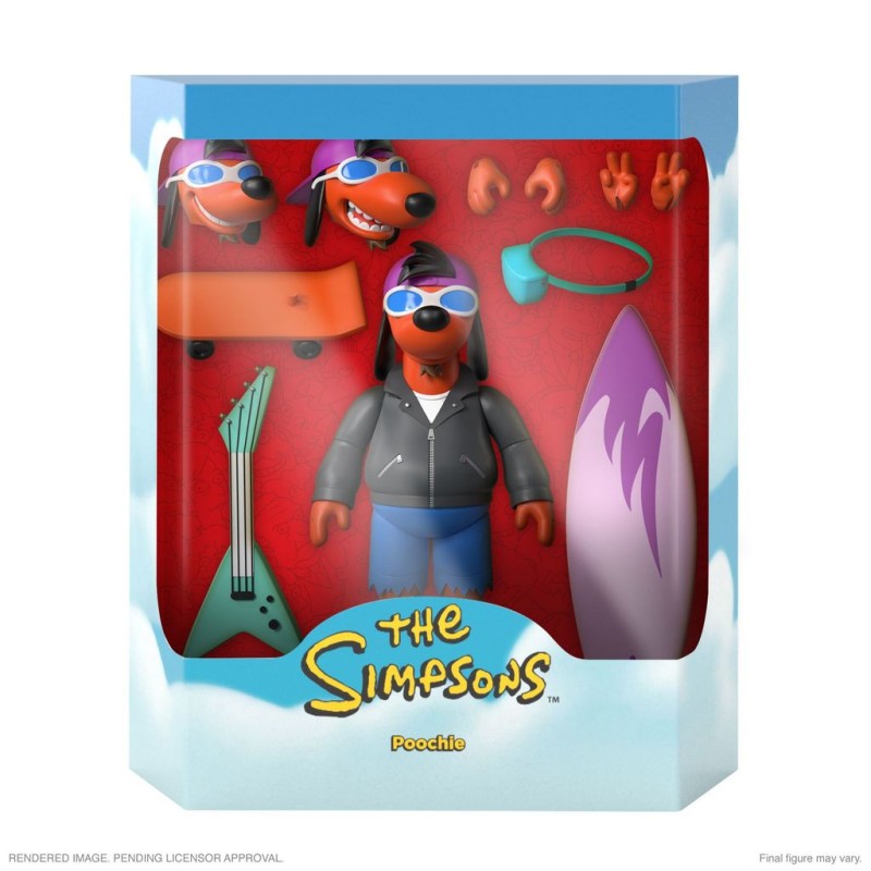 The Simpsons: Poochie Ultimates Action Figure 18 cm