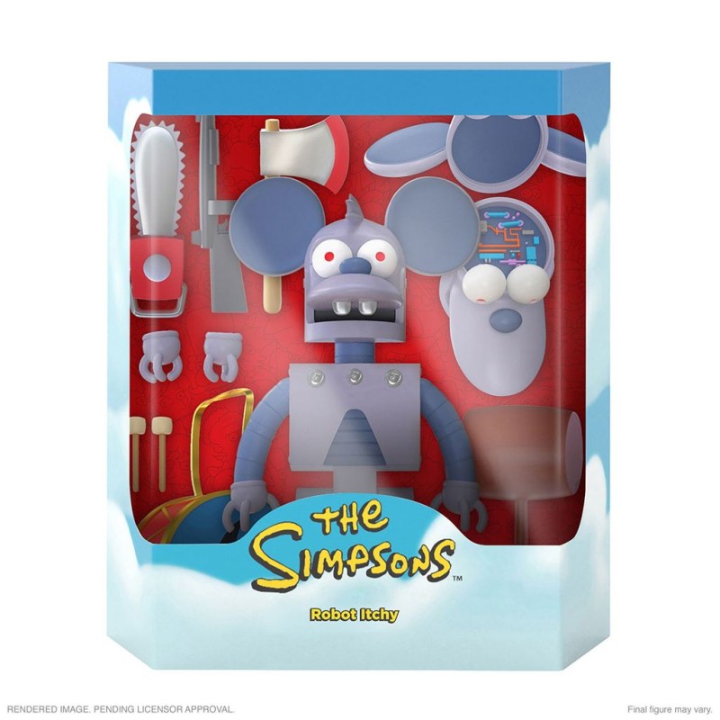 The Simpsons: Robot Itchy Ultimates Action Figure 18 cm
