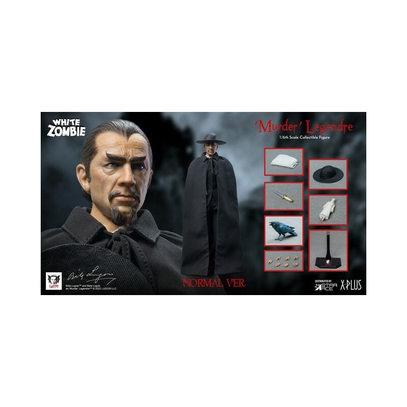 White Zombie: Murder Legendre 1:6 Scale Figure 30 cm