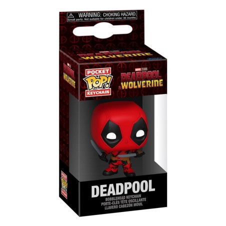Funko Pop! Keychain: Deadpool & Wolverine - Deadpool Funko Pop! Keychain: Deadpool & Wolverine - Deadpool
