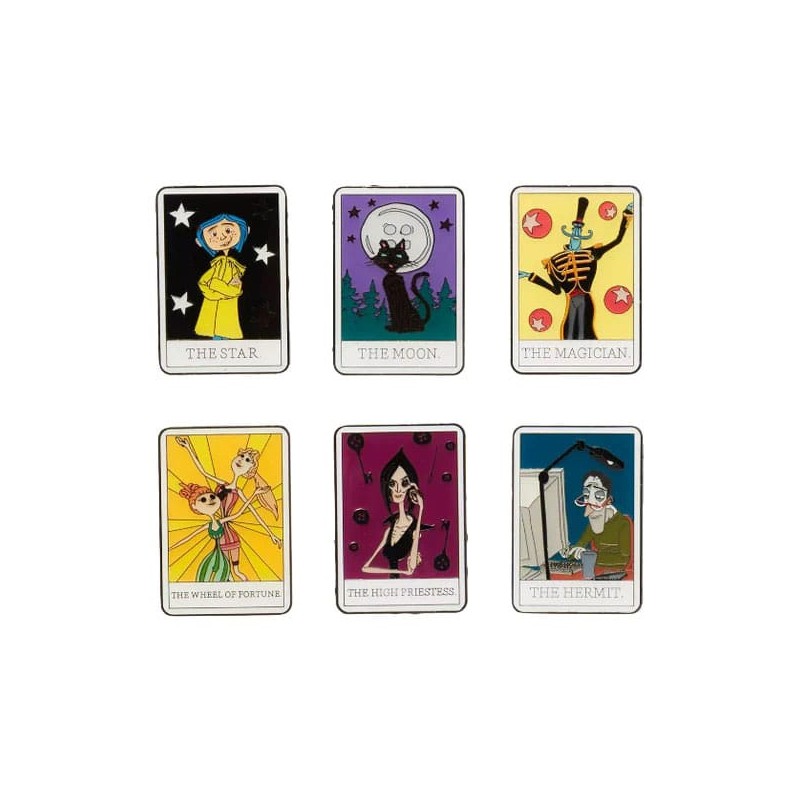 Loungefly Mystery Pin: Coraline Tarot Card (1 stuk - 1 piece)