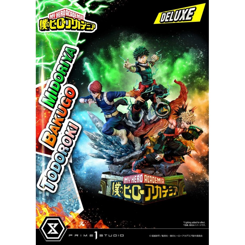 My Hero Academia: Deluxe Midoriya with Bakugo and Todoroki