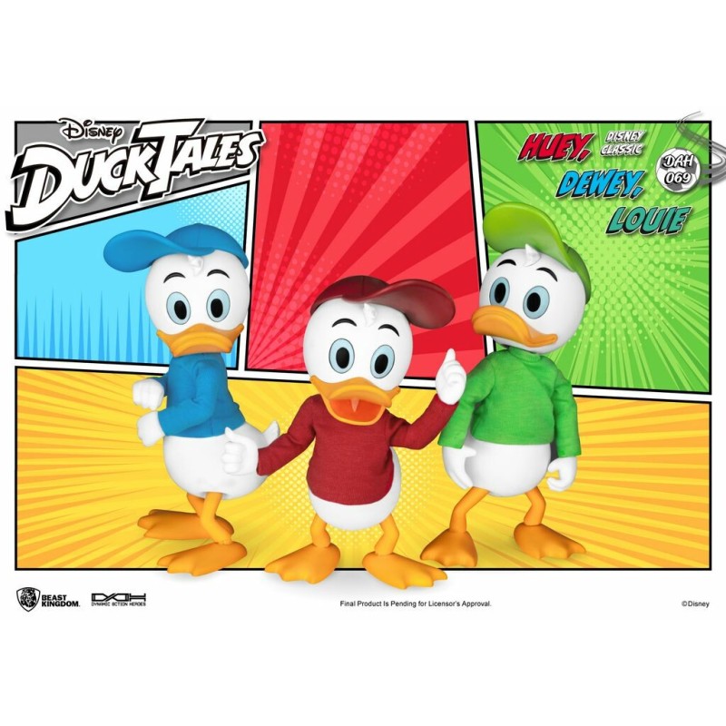 Disney: DuckTales - Huey Dewey and Louie 1:9 Scale Figure Set